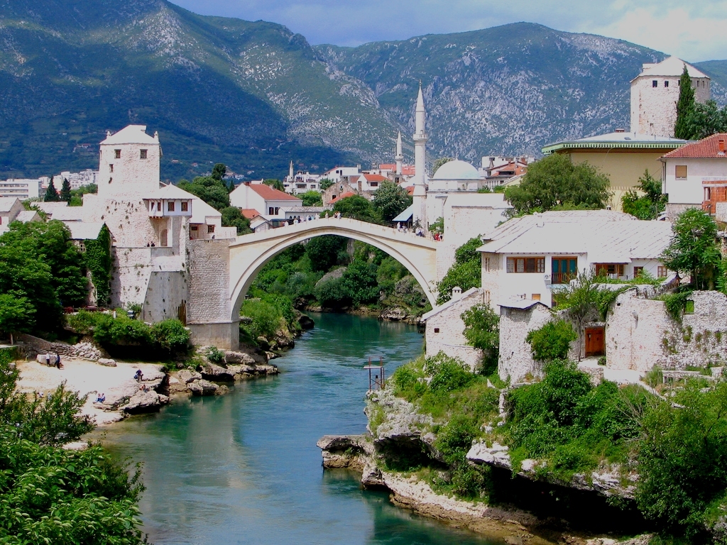 Mostar in Bosnia and Hercegowina